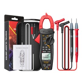 ST192 Digital Clamp Meter AC/DC Current True RMS 6000 Counts Multimeter Ammeter Car Amp Hz Capacitance NCV Voltage Tester