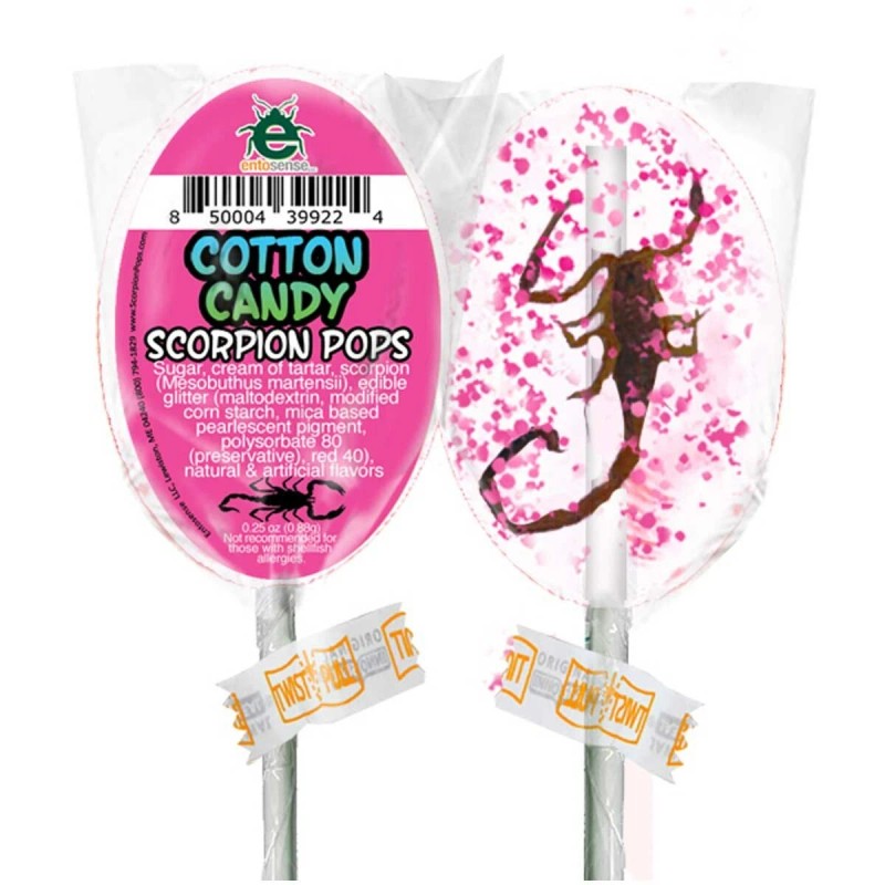 Entosense Scorpion Pops | Real Scorpions Encased in a Candy