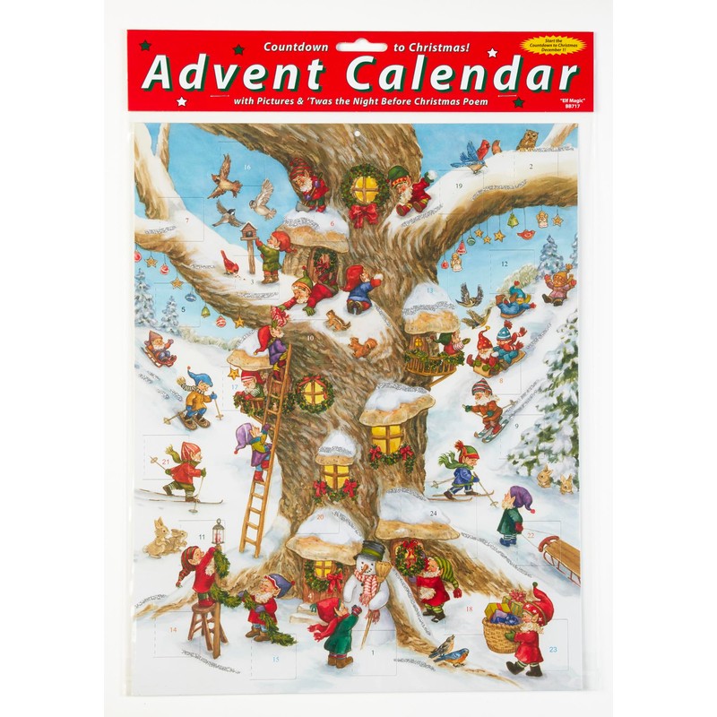 Elf Magic Advent Calendar (Countdown to Christmas) by Vermont Christmas