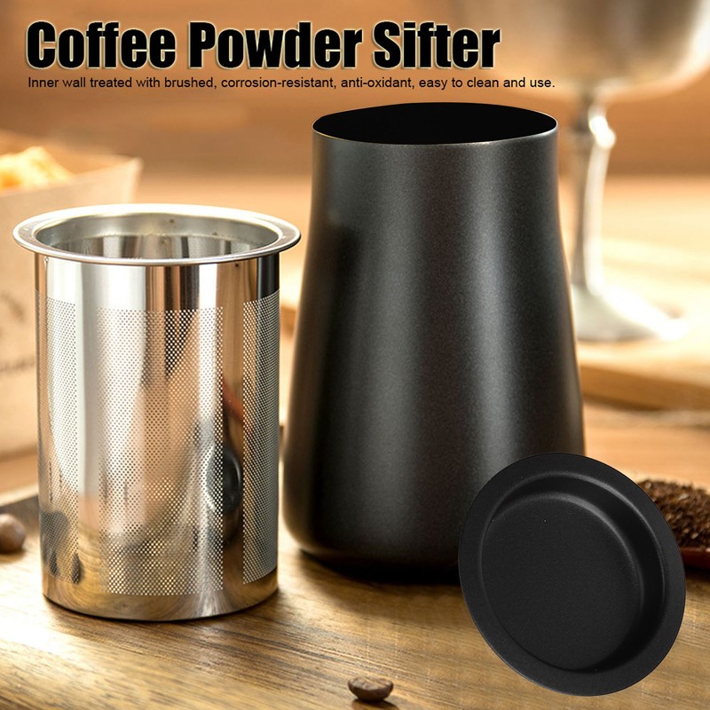 Coffee Sifter 304 Stainless Steel Hand Coffee Sifter Coffee Powder