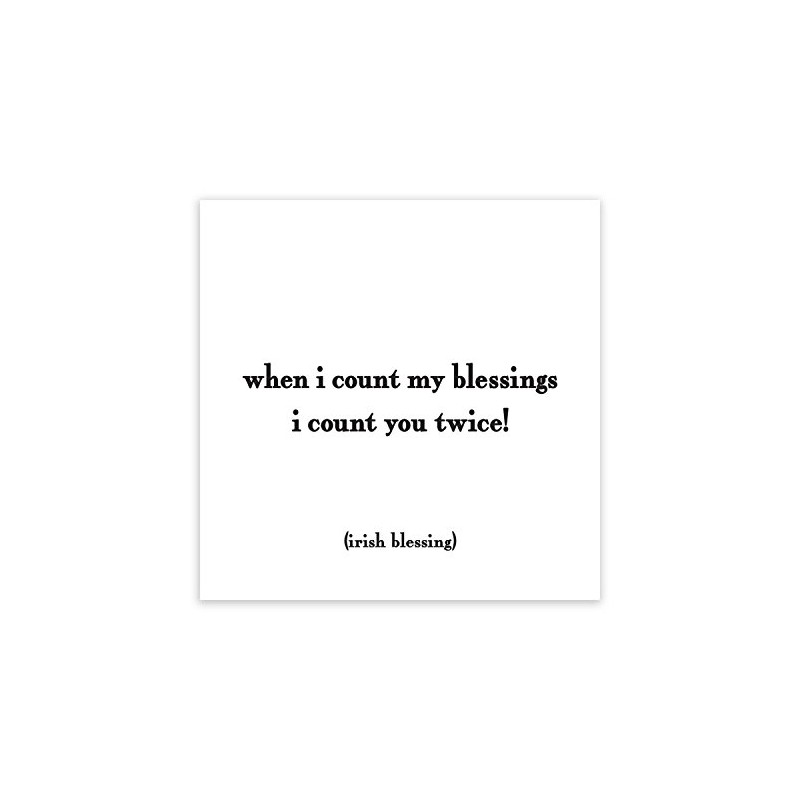 Quotable Magnet - When I count my blessings I count