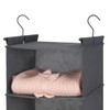MAX Houser 6 Tier Shelf Hanging Closet Organizer, Closet Hanging