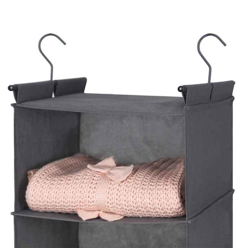 MAX Houser 6 Tier Shelf Hanging Closet Organizer, Closet Hanging