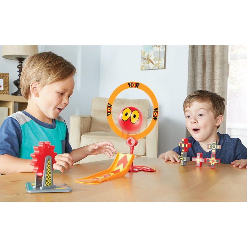 Learning Resources Wacky Wheels STEM Challenge, Science STEM Game, 15