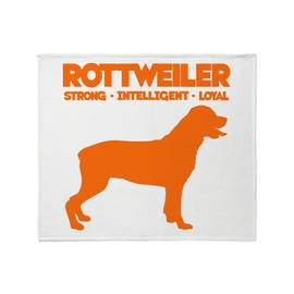 CafePress Rottweiler Throw Blanket Super Soft Fleece Plush Throw Blanket, 60"x50"