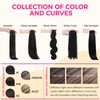 Lashey Seamless Clip in Hair Extensions Human Hair 130g 9pcs