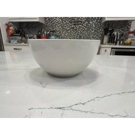 Le Creuset Stoneware Large 950 mL White Noodle Serving Bowl Second Choix