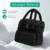 stillithou Double Deck Lunch Bag Insulated Leakproof, Quilted Puffer Lunch