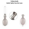 Aomiun Camping Utensil Set, Titanium Plate and Folding Fork Spoon