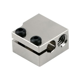 Upgrade High Temperature Plated Copper Volcano Heater Block Compatible with Anycubic Vyper Kobra Max/Kobra Plus, Artillery Sidewinder X1 X2 Genius Titan Aero Extruder Volcano Hotend Parts 3D Printer