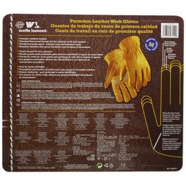 Wells Lamont Premium Cowhide Leather Gloves 3pairpack