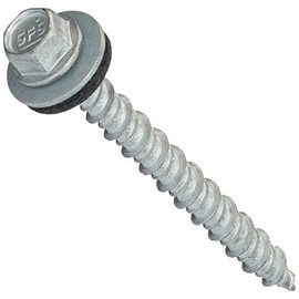 Woodtite 92523 Self Drilling Screw 2 in, Steel, Galvanized, 2"