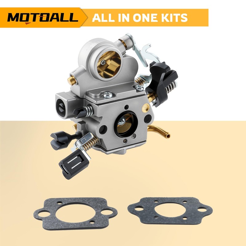 MOTOALL MS391 Carburetor with gaskets for Stihl MS311 11401200601,11401200605 WTE-9A