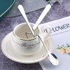 Long Stainless Steel Spoons, Set of 7 Ice Cream Spoons,