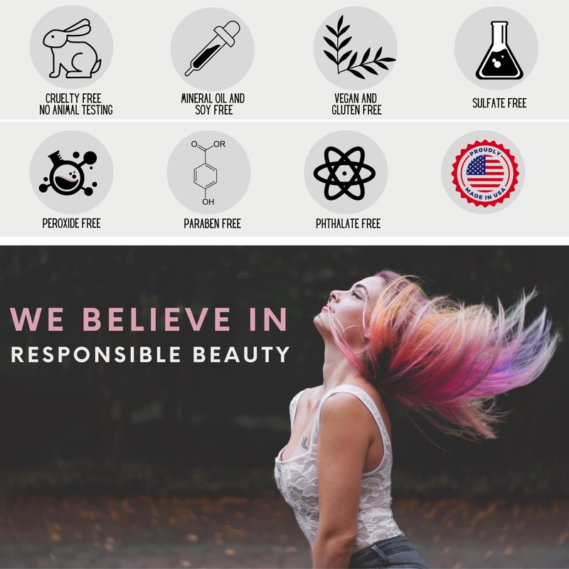 Watercolors Intense Metallic Color Depositing Sulfate & Paraben Free Shampoo,