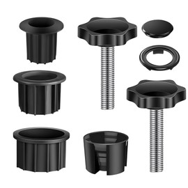 Udbrud Pack of 8 Parasol Reducing Rings, Reducing Umbrella Stand Adapter Replacement Parts, Umbrella Stand Accessories, Patio Umbrella Replacement Parts, Outdoor Reduction Pieces, Umbrella Stand for