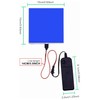 Electroluminescent El Panel Light - 3Modes Normal on/Slow Flash/Fast Strobe,