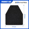 Nuanchu 50 Pack Urinal Mats for Men, Non-Slip Urinal Floor