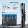 WUBEN L50 Flashlight 1200 High Lumens Tactical Flashlight Pocket Rechargeable