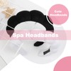 Tobeffect 2 Packs Spa Headbands for Washing Face, Facial Makeup