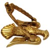 Purpledip Antique Eagle Hawk Brass Door Knocker (11593)