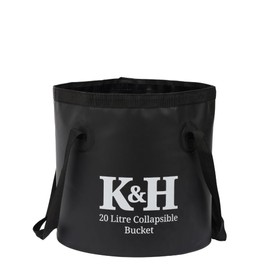 Collapsible PVC Bucket | Car Cleaning Essential | 20-Litre Capacity | Portable, Space-Saving Design | Ideal for Car Washes & Outdoor Activities
