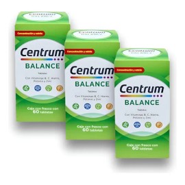 Centrum Balance Multivitamínico Vitamina B Vitamina C Pack3