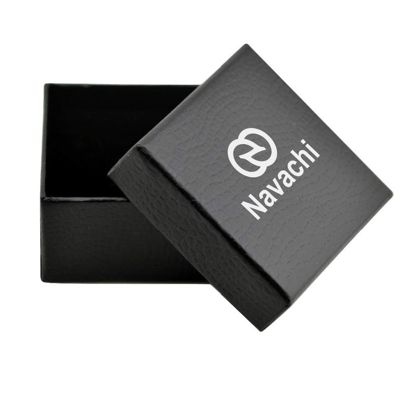 Navachi 18k Gold Plated White Ball Pearl Crystal Spider Az1299