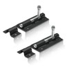 XFORT® 2 Pack Heavy Duty Tower Bolt Black 100mm (4"),