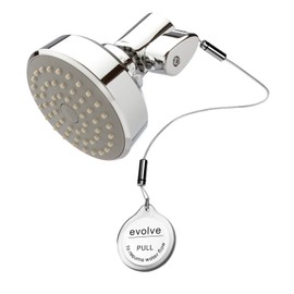 ShowerStart EV3011-CP175-SB Single Function TSV-1.75gpm Shower Head, 1.75 gpm, polished chrome