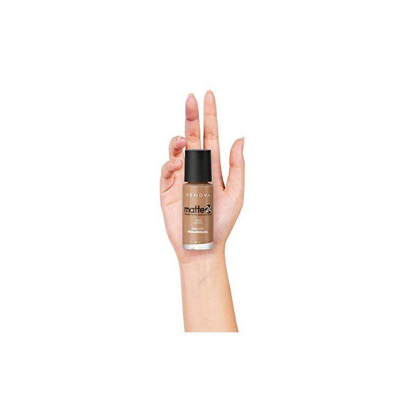 Renova Base De Maquillaje Líquida Matte 24 Beige Soleado 30ml