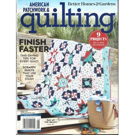 AMERICAN PATCHWORK & QUILTING MAGAZINE, AUGUST, 2019 ISSUE, 159 (PLEASE NOTE: ALL THESE MAGAZINES ARE PET & SMOKE FREE MAGAZINES. NO ADDRESS LABEL. FRESH FROM NEWSSTAND) (SINGLE ISSUE MAGAZINE)