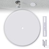 WunoShop 1 Pcs Ceiling Cover Plate, 5 inch Round Outlet