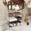 Cosmetic Shelf Multi Layer Large Capacity Detachable Partition Stable Countertop