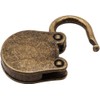 1Set Vintage Antique Style Mini Archaize Classic Padlocks Key Lock