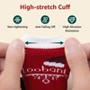 LOOBANI Christmas Double Side Anti-Slip Soft Anti-Slip Dog Socks to
