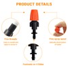 50pcs Adjustable Garden Watering Mist Nozzle Sprinkler Drip Irrigation Kits