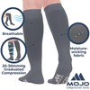 Men's Compression Socks 20-30 mmHg, Relieves Tired Legs and Reduces