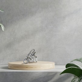 AeraVida Beautiful Marcasite Style Pyrite Flower Vine .925 Sterling Silver Ring | Delicate Flower Vine Ring | Ring for Women | Vintage Flowers Accessories | Sterling Silver Ring Jewelry Gift (6)