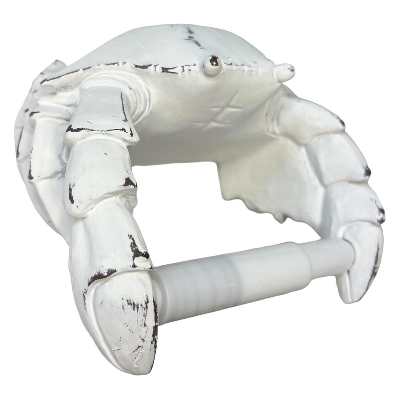 Crab Wall Mount Toilet Paper Roll Holder - Unique Decorative