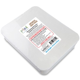 Primal Elements Oatmeal Soap Base - Moisturizing Melt and Pour Glycerin Base for Crafting, Easy to Cut - 10 Pound