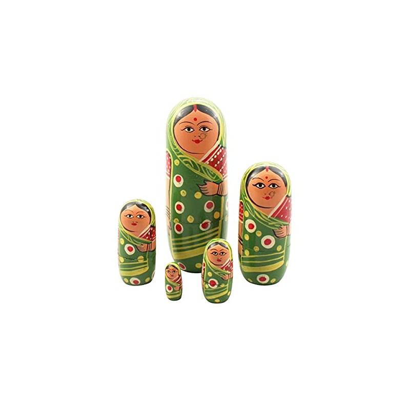Freak Scene Indian Matryoshka - Green