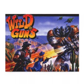 Wild Guns SNES 90s Nostalgic Retro Style Cover Art Puzzle 252, 500-Piece