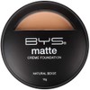 BYS Matte Creme Foundation, Natural Beige, 10 g