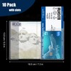 Clear Passport Cover, Waterproof Passport Protector Case, Vinyl Transparent Travel