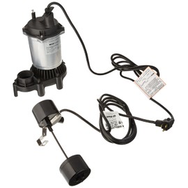 PENTAIR WATER 176952 1/2 hp Zinc & Plastic Sump Pump