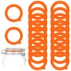 Rubber Rings for Jars, Pack of 20 Sealing Rings for