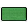 Sun Shade Outdoor Rectangle Shade Sail with 8m Rope Non-Woven