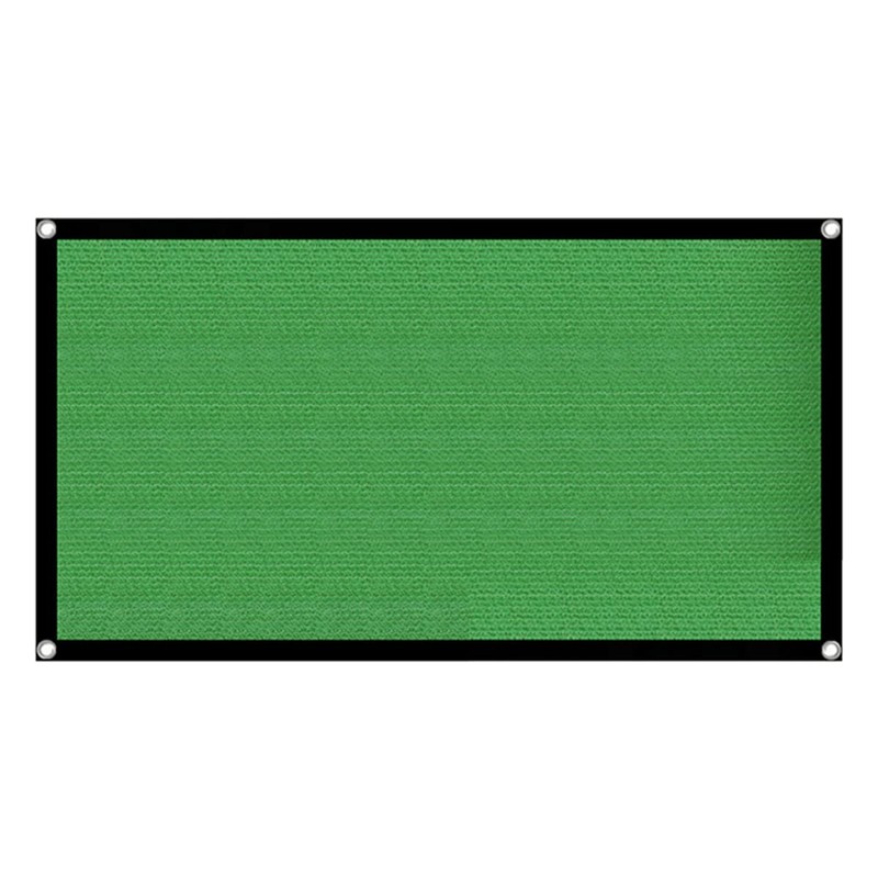 Sun Shade Outdoor Rectangle Shade Sail with 8m Rope Non-Woven