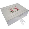 WHITE COTTON CARDS, 65th Birthday, Large Keepsake Box, English Roses